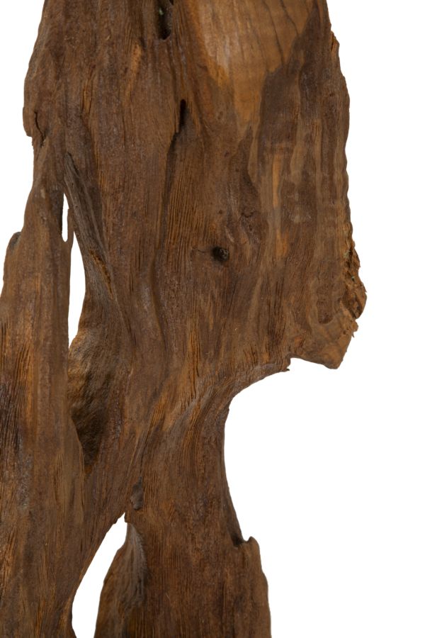 Decorative Table Ornament Akar Wood Brown
