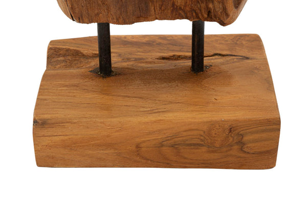 Decorative Table Ornament Akar Wood Brown