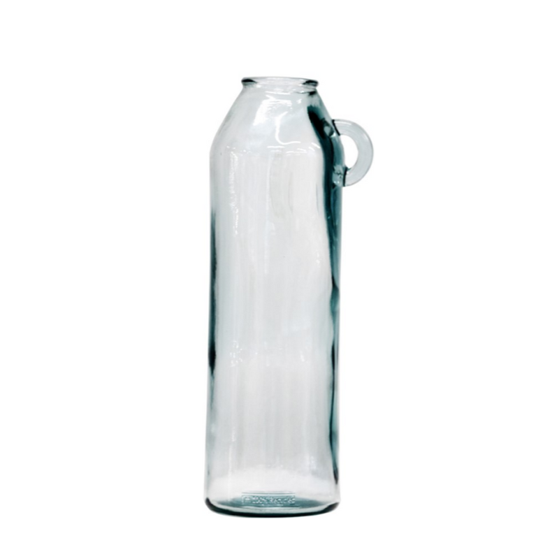 Alfa Transparent Vase with Handle – 45cm