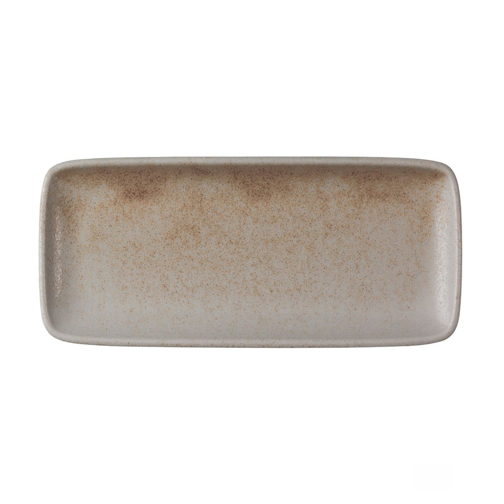 Mellow Rectangular Porcelain Platter – 22cm