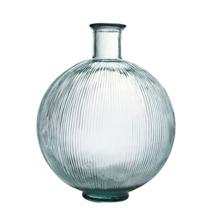 Artemis Striped Vase – Transparent, 42cm
