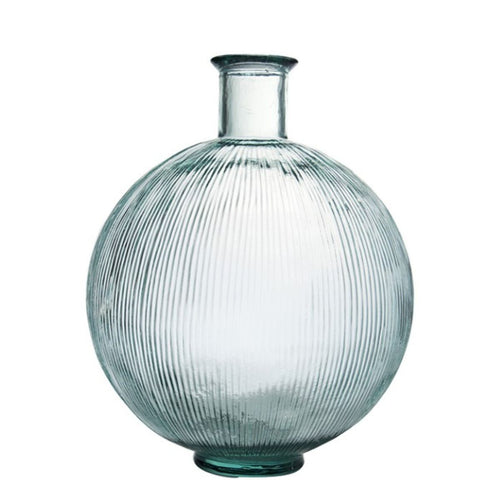 Artemis Striped Vase – Transparent, 42cm