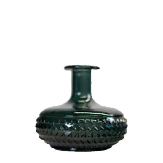 Diamante Vase Green