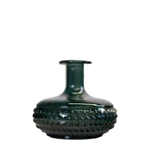 Diamante Vase Green