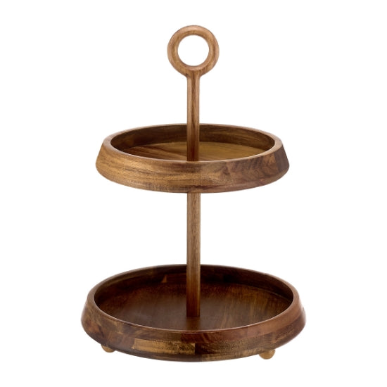 Acacia 2-Tier Serving Stand