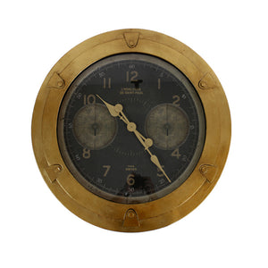 Art et Lumiere Metal Wall Clock
