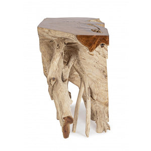 Lisandra Console Table Teak Wood Brown 120×45×80 cm