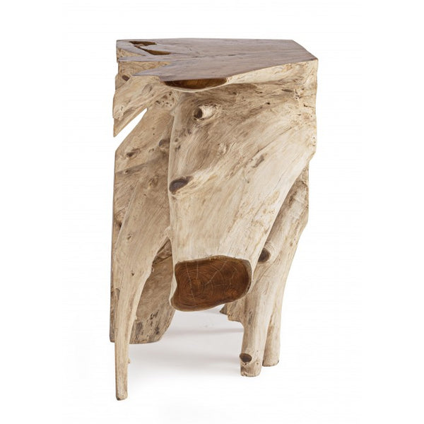 Lisandra Console Table Teak Wood Brown 120×45×80 cm