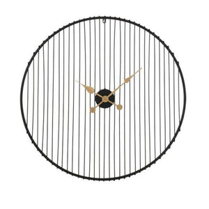 Art et Lumiere Metal Wall Clock