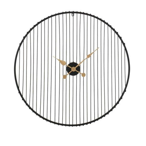 Art et Lumiere Metal Wall Clock