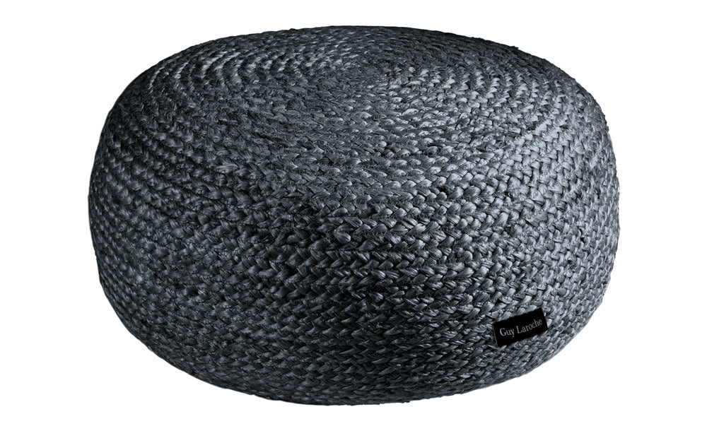 Guy Laroche Ottoman Anthracite Pouf