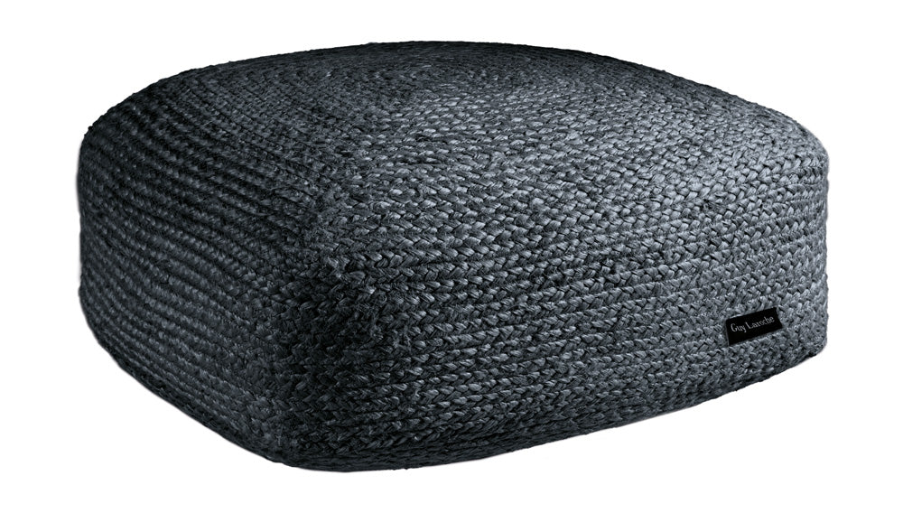 Guy Laroche Boho Anthracite Large Pouf