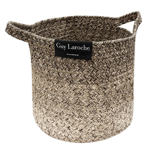 Guy Laroche Jute Basket Wenge