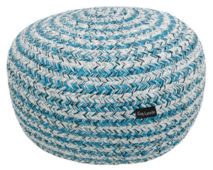 Guy Laroche Tonical Blue Ottoman Pouf