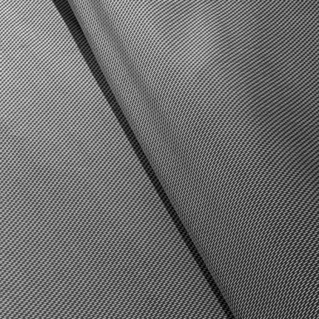 Minimal Black & White Cotton Sateen Duvet Cover
