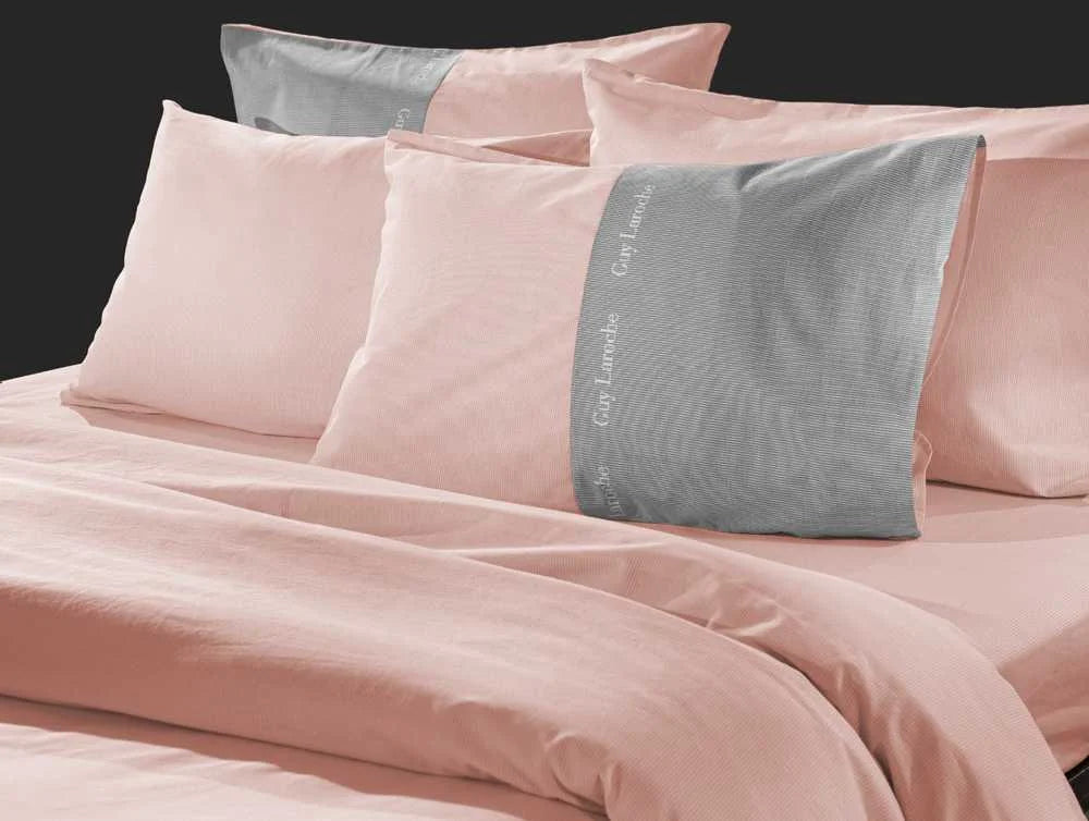 Guy Laroche Etoile Pink 3-Pieces Quilt Cover Set