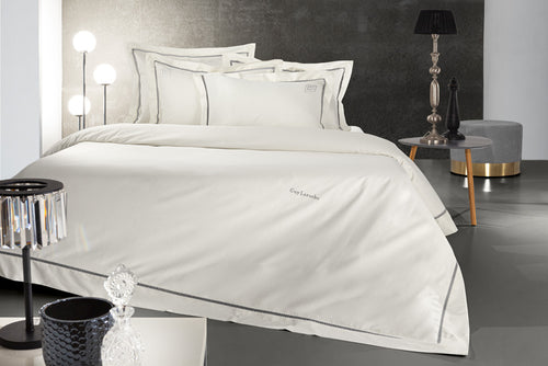 Guy Laroche Blend Silver-Ivory Bed Sheet Set 270x280