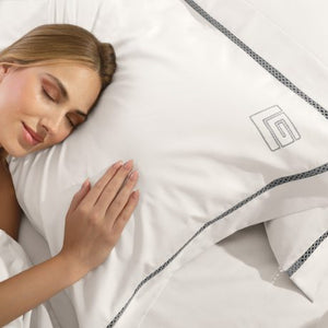 Guy Laroche Blend Silver-Ivory Bed Sheet Set 270x280