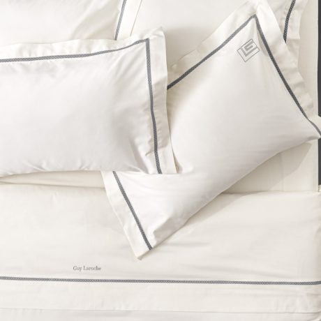 Guy Laroche Blend Silver-Ivory Bed Sheet Set 270x280