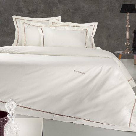 Guy Laroche Blend Amethyst-Ivory Bed Sheet Set 270x280