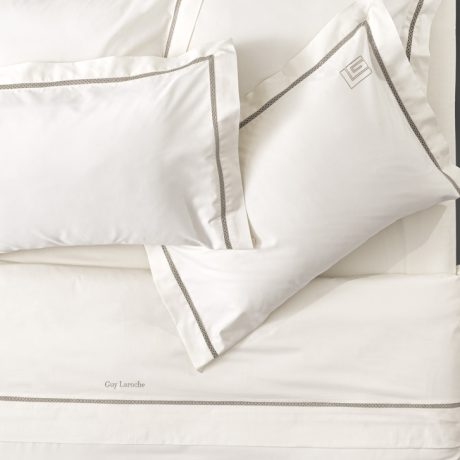 Guy Laroche Blend Taupe-Ivory Bed Sheet Set 270x280