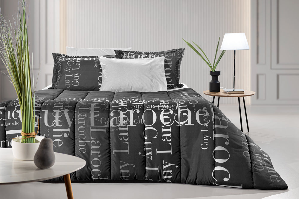 Guy Laroche Quilt Instyle Charcoal 220x240
