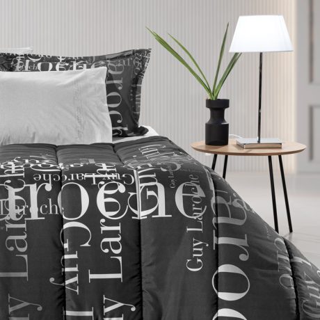 Guy Laroche Quilt Instyle Charcoal 220x240