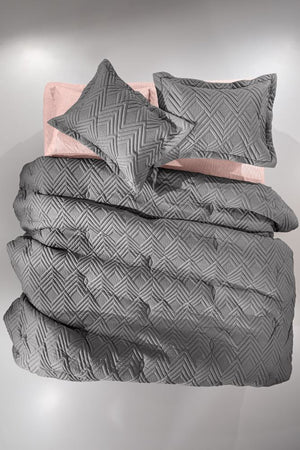 Guy Laroche Quilt Eden Titanium 220x240