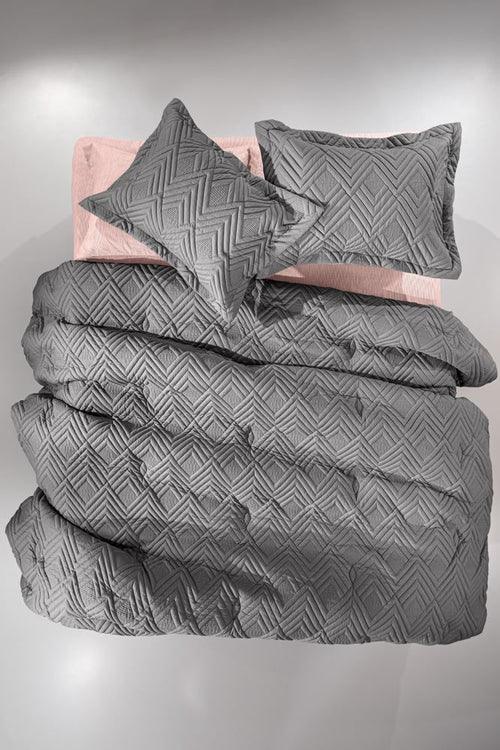 Guy Laroche Quilt Eden Titanium 220x240