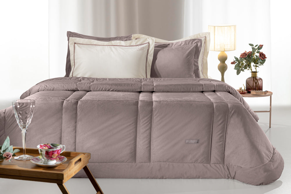 Guy Laroche Blanket-Quilt Crystal Velvet Melanze 220x240