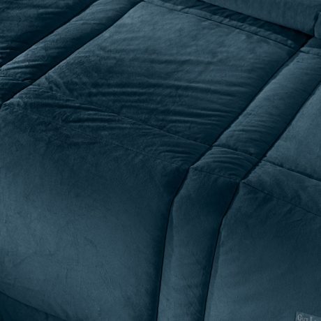 Guy Laroche Blanket-Quilt Crystal Velvet Saphire 180x220