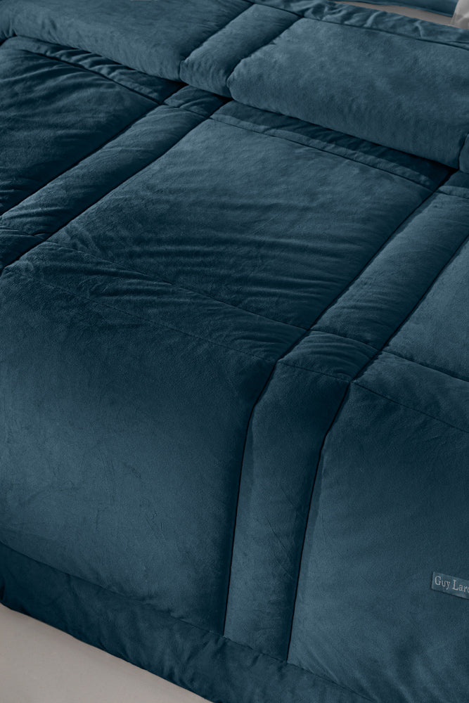 Guy Laroche Blanket-Quilt Crystal Velvet Saphire 220x240