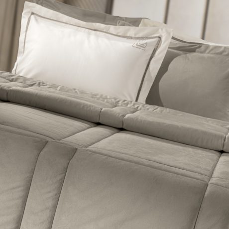 Guy Laroche Blanket-Quilt Crystal Velvet Mink 180x220