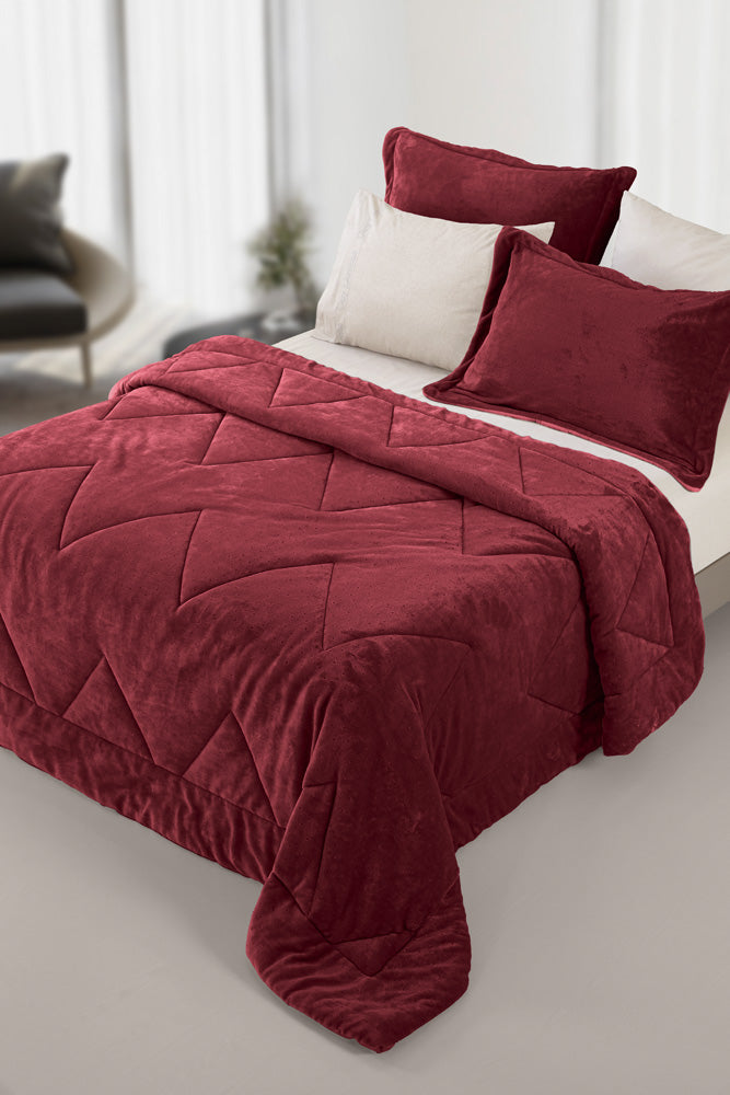 Guy Laroche Blanket-Quilt Drops Wine 260x240