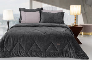 Guy Laroche Blanket-Quilt Drops Anthracite 260x240
