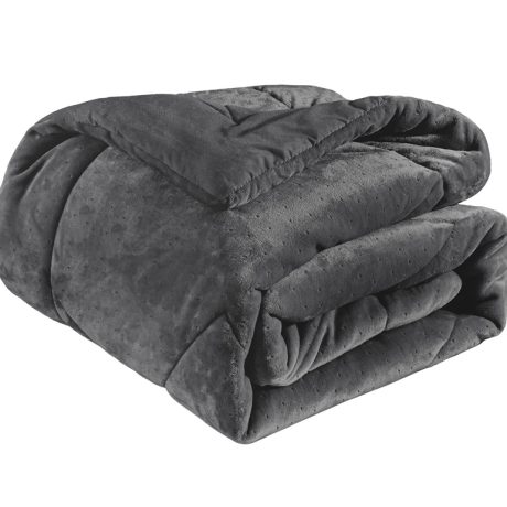 Guy Laroche Blanket-Quilt Drops Anthracite 260x240