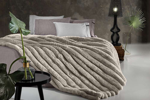 Guy Laroche Moritz Mink Blanket 240x260