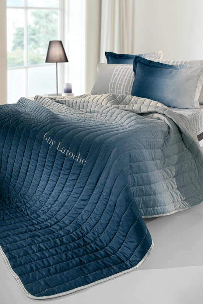 Guy Laroche Quilt Azzam Denim 220x240