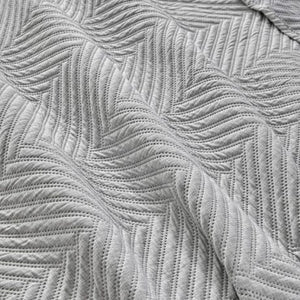 Guy Laroche Bone Gray Bedspread 220x240