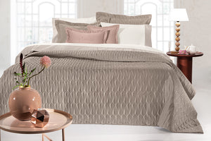 Guy Laroche Ruby Taupe Bedspread 240x250