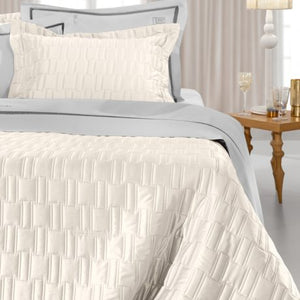 Guy Laroche Brick White Bedspread
