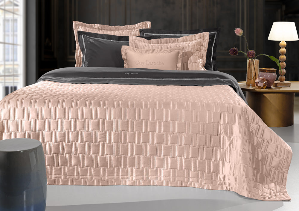 Guy Laroche Brick Old Pink Bedspread 240x250