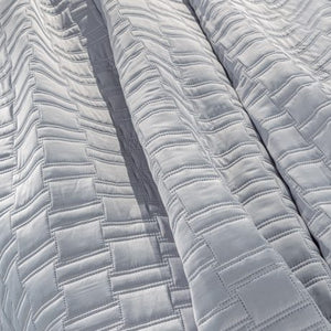 Guy Laroche Brick Silver Bedspread Set 240x250