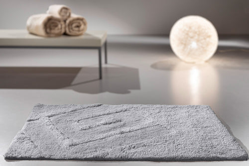 Guy Laroche Bath Mat Trivia Silver