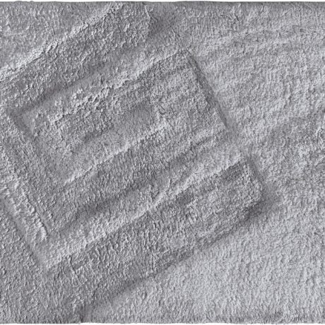 Guy Laroche Bath Mat Trivia Silver