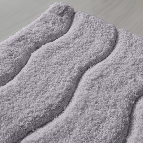 Guy Laroche Bath Mat Fancy Silver