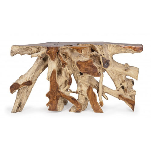 Lisandra Console Table Teak Wood Brown 150×45×80 cm