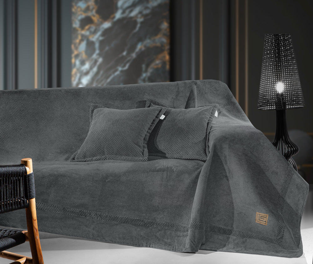 Guy Laroche Rubicon Anthracite Throw