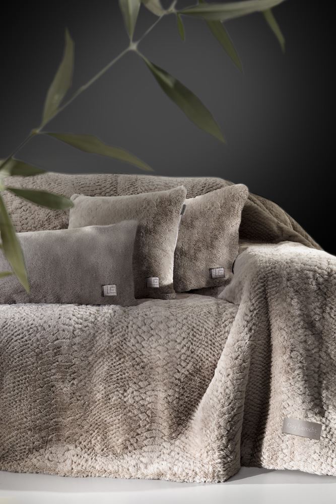 Guy Laroche Crusty Mink Throw