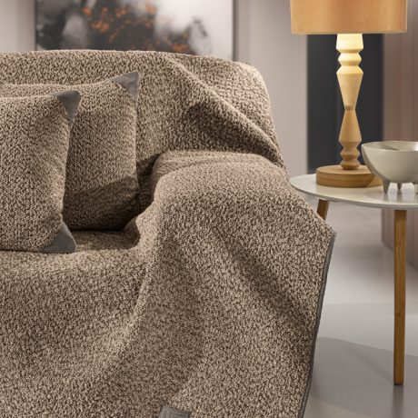 Guy Laroche Lama Taupe Throw
